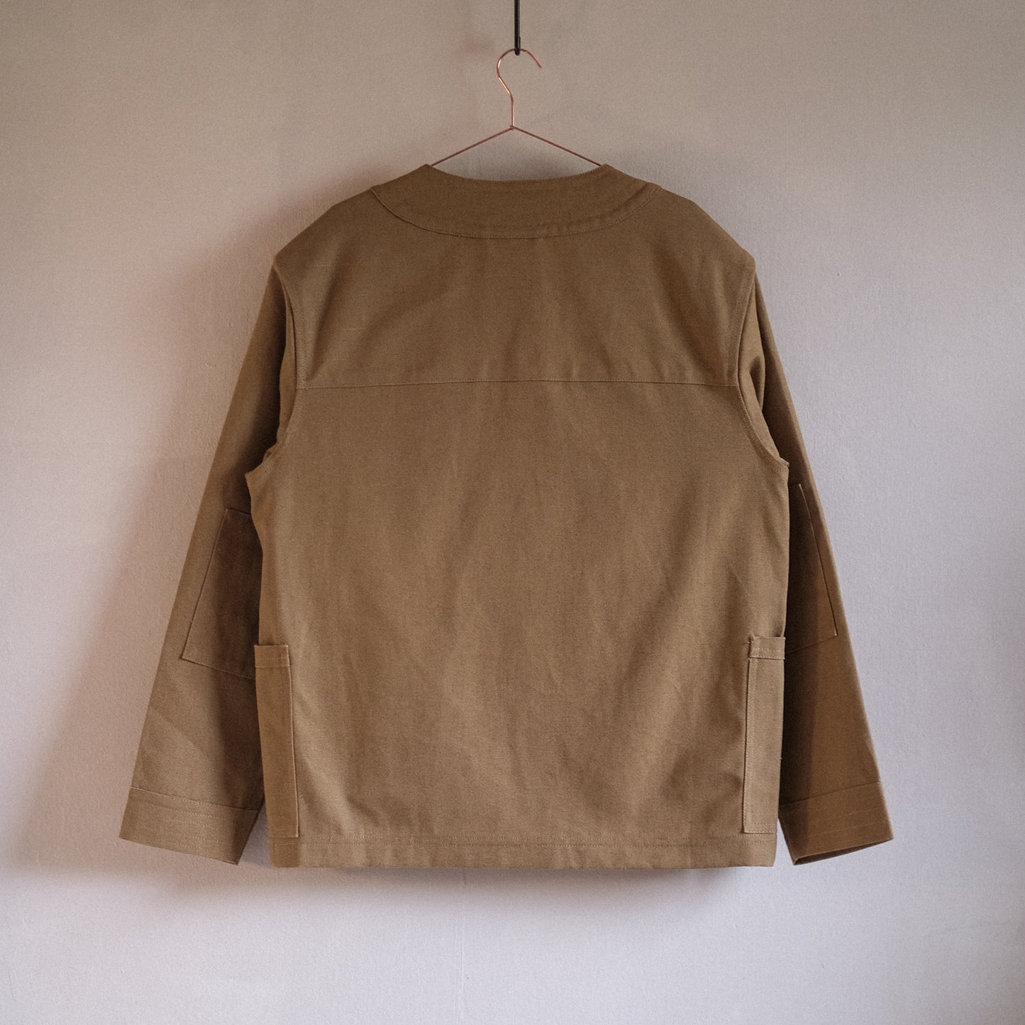 Bogdan Hemp Canvas Jacket Dinkel Brown