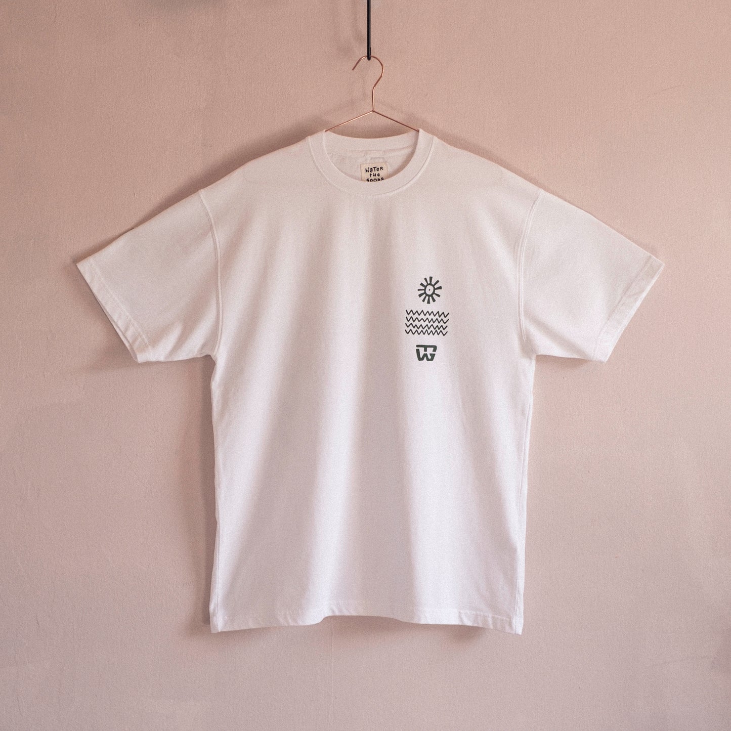 Water Cotton Tee White
