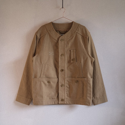 Bogdan Hemp Canvas Jacket Dinkel Brown
