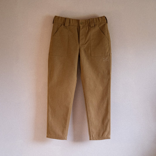 Bogdan Hemp Canvas Pants Dinkel Brown