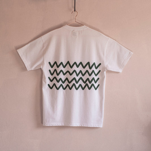 Water Cotton Tee White